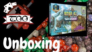 Tiny Epic Tactics Maps Expansion Unboxing