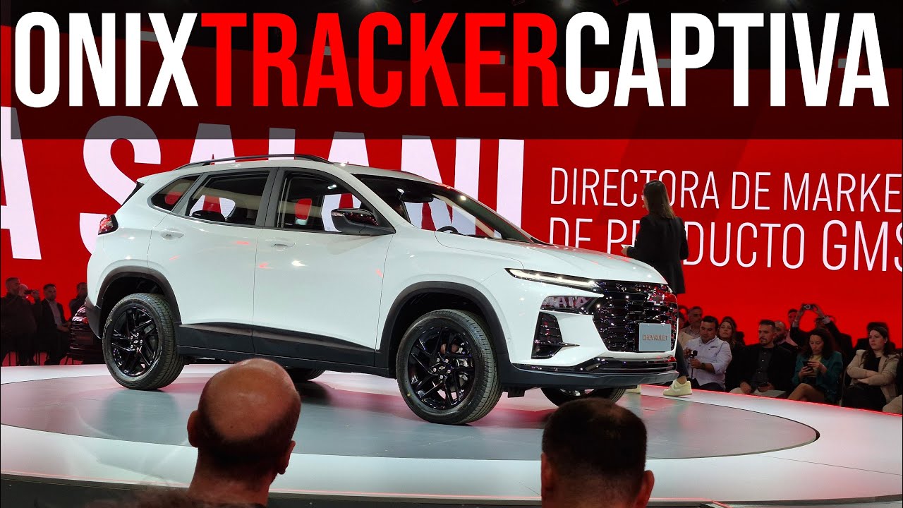 Nuevos Onix Tracker Spark y Captiva