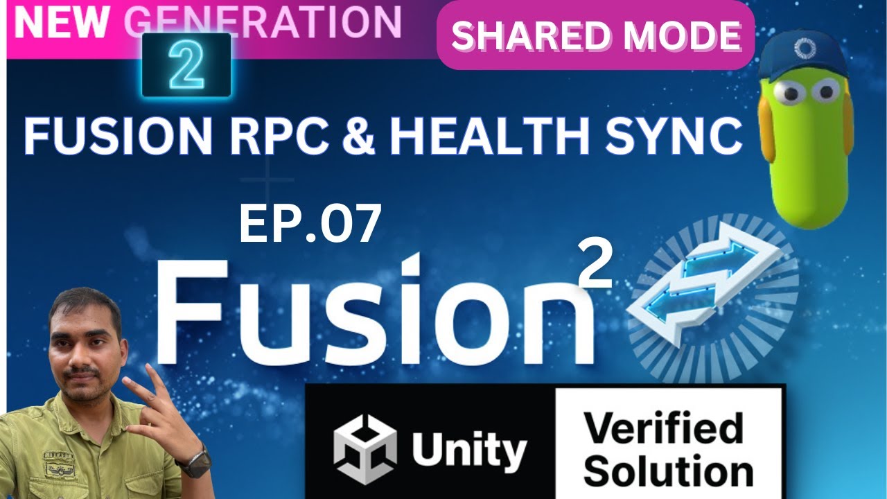 Photon Fusion 2 Shared Mode Unity Multiplayer Basics Tutorial ( EP.7 ...