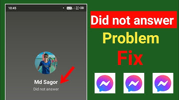 Messenger call did not answer problem | How to fix messenger call did not answer problems #AtikZone