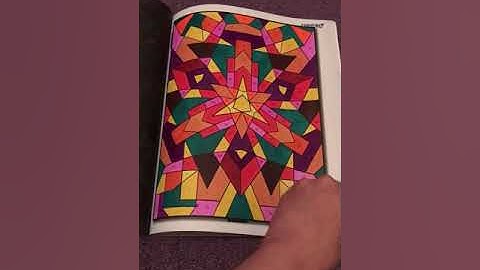 2nd Completed Coloring Book ~ Color By Number Patterns by Jade Summer
