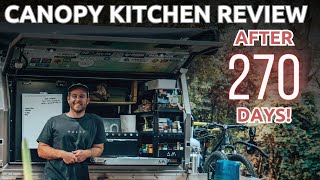 WHAT WE WOULD CHANGE!!! Canopy Kitchen Review after 9 months on the road!