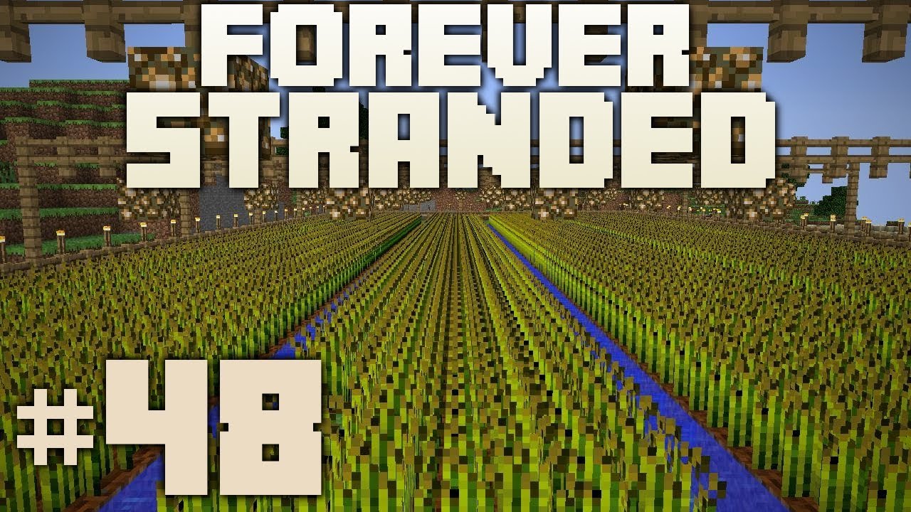 Minecraft- Forever Stranded [48] Trading for Crops! 