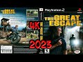 The Great Escape 4k PS2 Longplay 