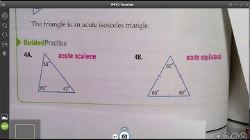 Triangles (1) Classifying Triangles