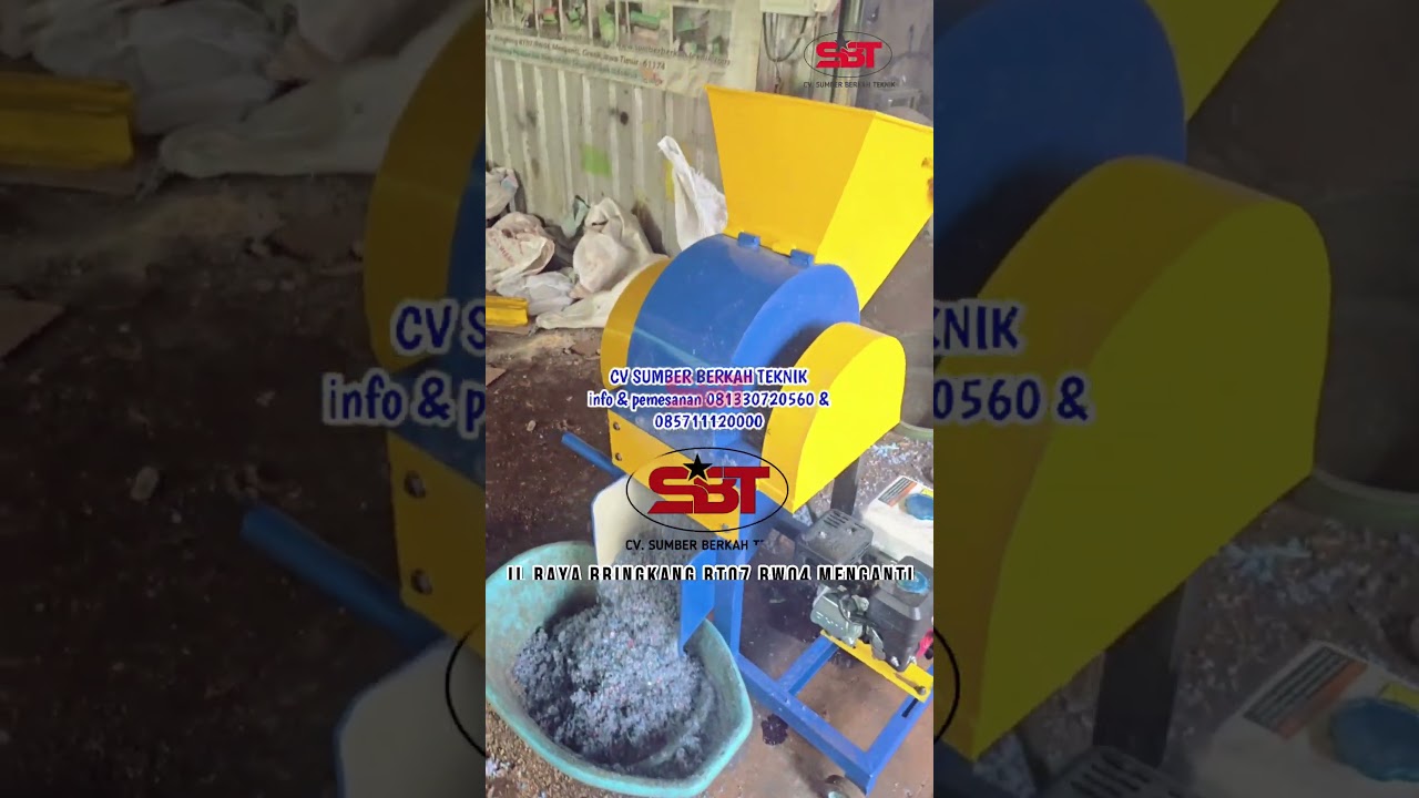 🧵 Giling Majun Lebih Halus & Cepat! | Mesin Serbaguna Tipe 20 Roda 2 | SUMBER BERKAH TEKNIK