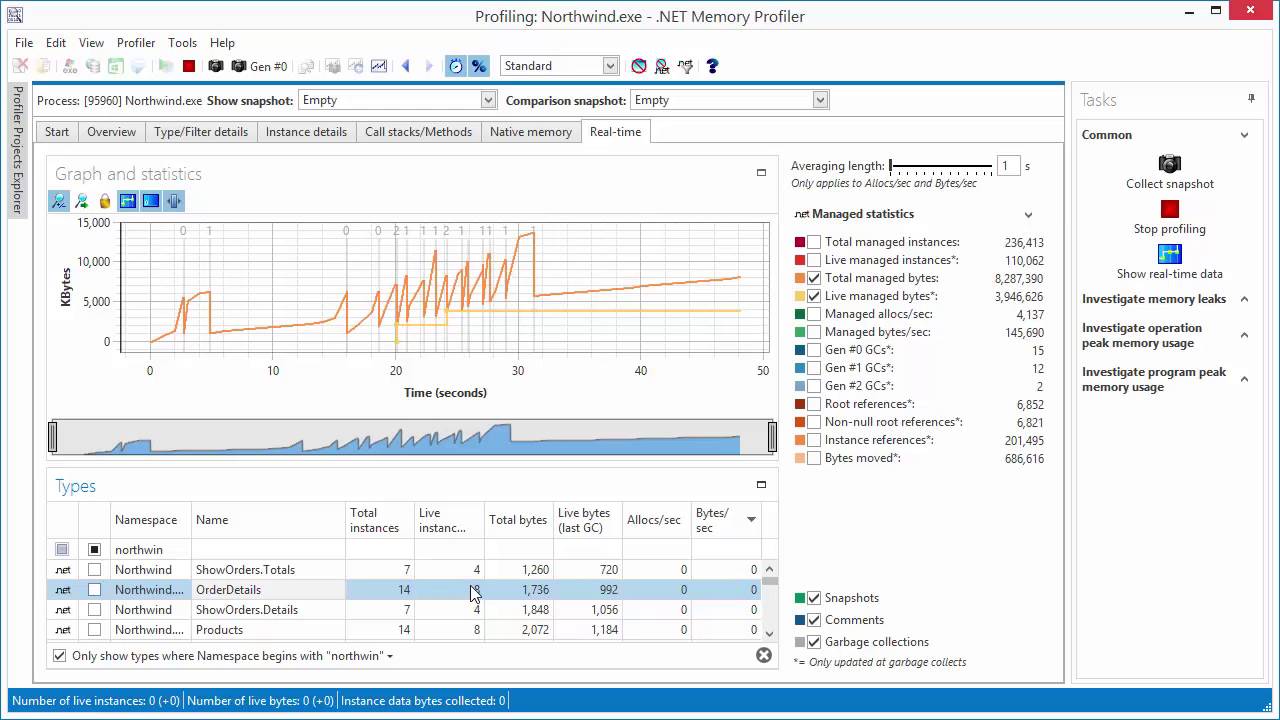 Net Memory Profiler