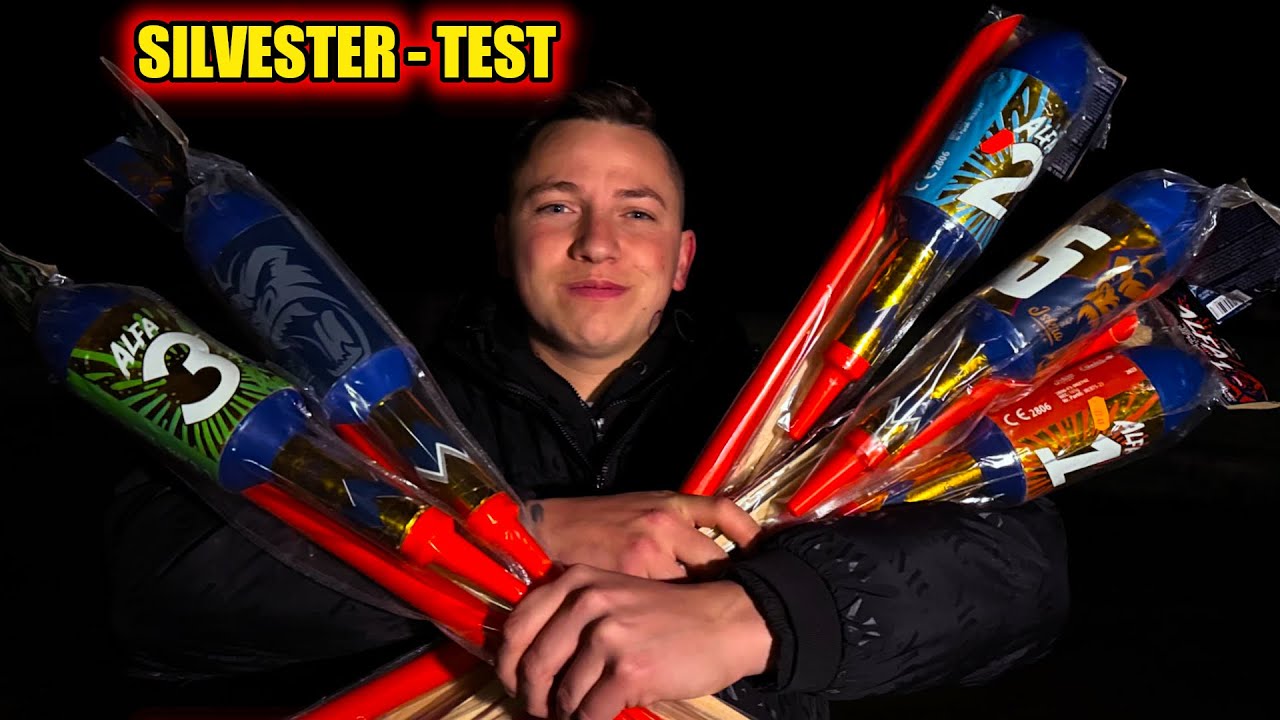 SILVESTER TEST - ALLE ALFA RAKETEN von ISKRA F3