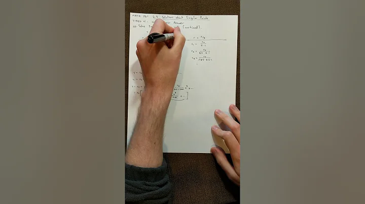 Math 261 6.3 #4 Writing your Answer