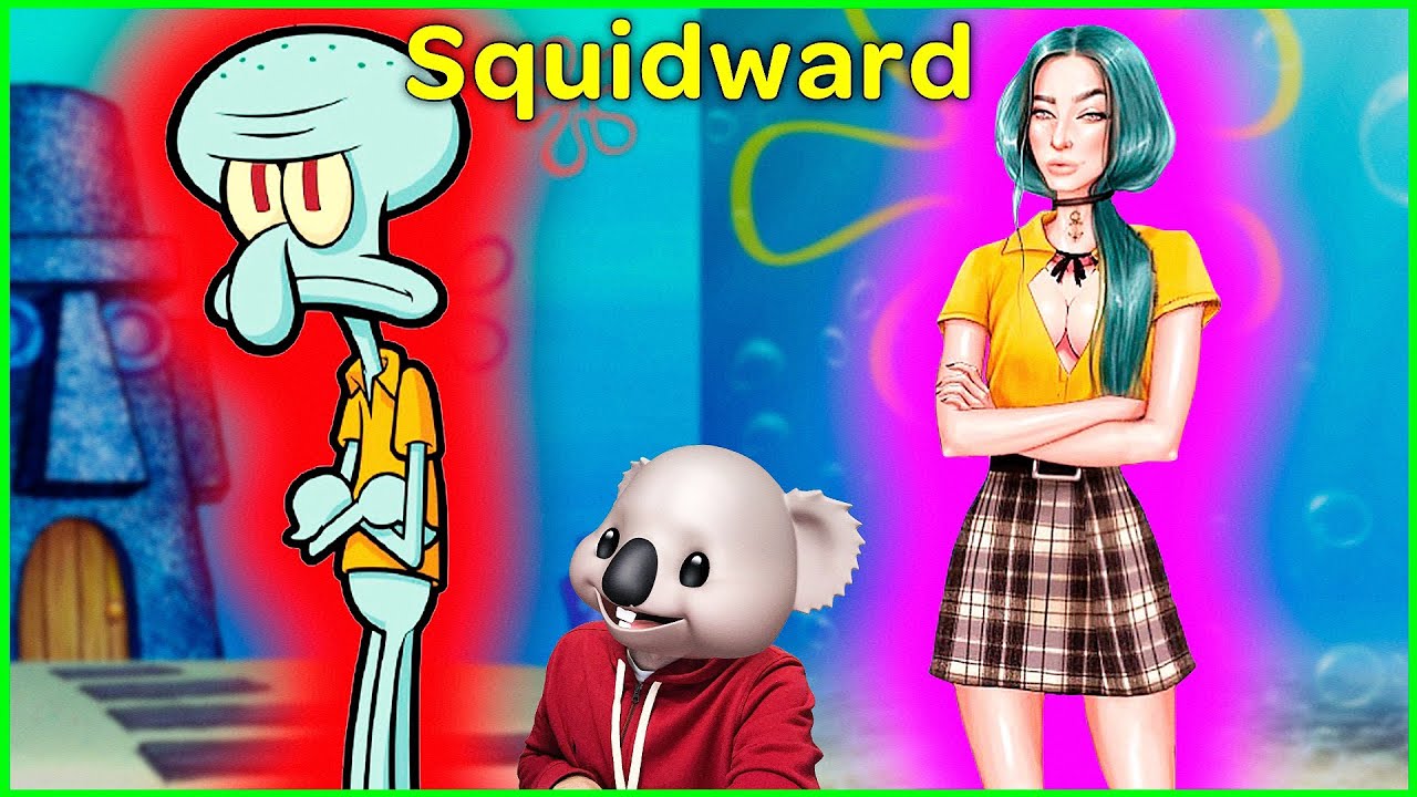 Spongebob Squarepants Characters Gender Swap Spongebob and Patrick