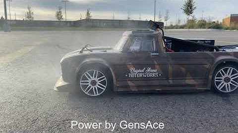 Arrma Infraction Castle 8S Tire Slayer - Power by Gens Ace