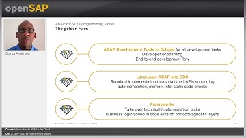 openSAP abap1 Week 1 Unit 3 ABAPREST Video