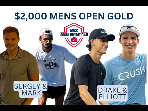 ELLIOTT SCHUPP & DRAKE PALM vs SERGEY AFANASENKA & MARK NAHUM | NVZ SOCAL INVITE $2,000 MONEYBALL