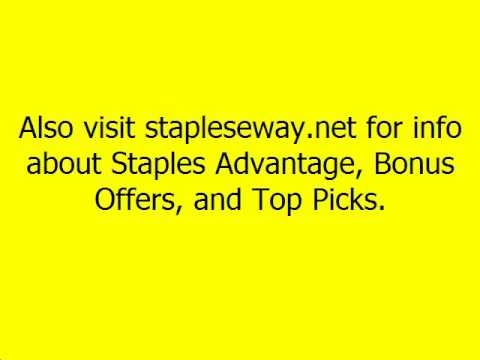 staples eway get the staples advantage bonus offers staples eway staples advantage