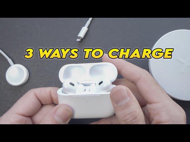 How to Charge AirPods Pro 2 (3 Different Ways)