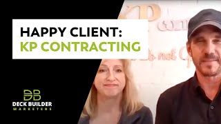 Digital Marketing Success Kp Contracting Deck Builder Marketers