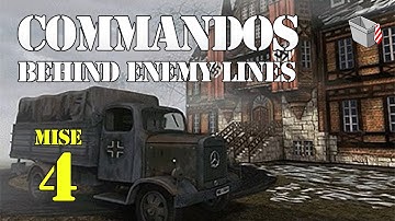 Commandos: Behind Enemy Lines | E07 Restore Pride 1/6 | CZ walkthrough