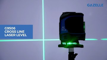 Gazelle G9506 12-Green-Line 3D Laser Level - Self Levelling & Alignment