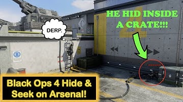 Black Ops 4 Hide & Seek | Episode 4 *Arsenal*