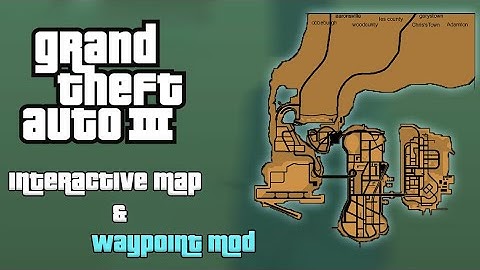 How to install Interactive Map and Waypoint mod for GTA 3