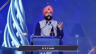 DR. R.S. SODHI AWARDED WITH IAA BUSINESS LEADER OF THE YEAR