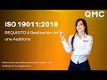 ISO 19011:2018   Requisito 6. Realización de una Auditoría