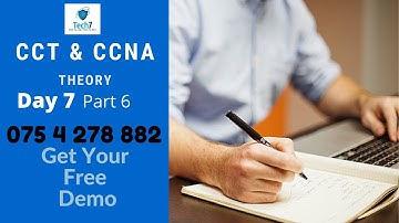 CCT and CCNA day 7 part 6 (Tamil)