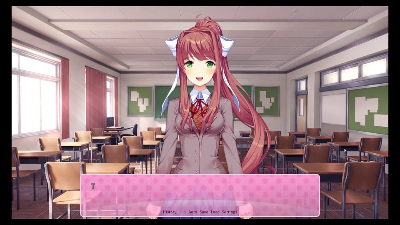 Small Doki Doki Literature Club Gameplay Youtube Small Doki Doki Literature Club Gameplay Youtube