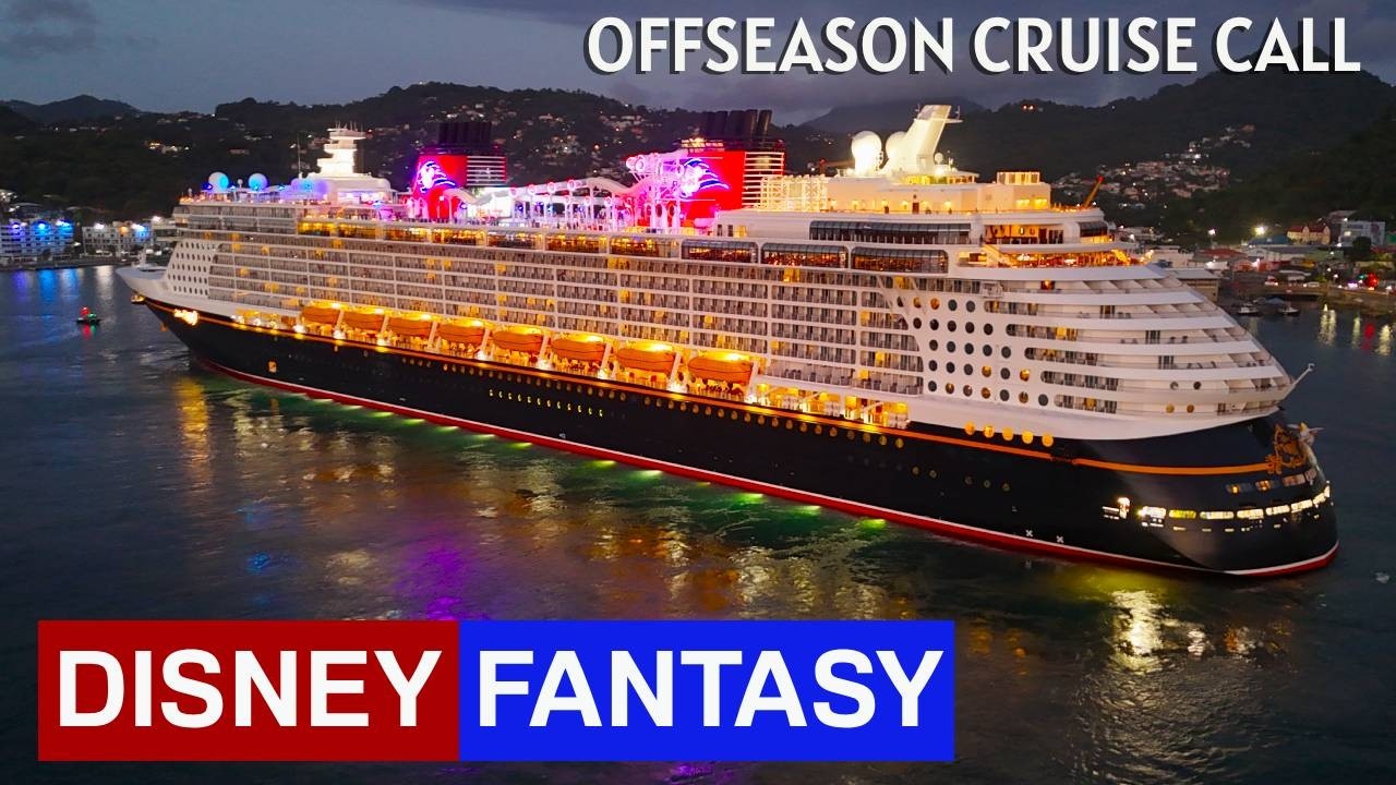 DISNEY FANTASY || Shipspotting Castries St. Lucia || 16.07.2026