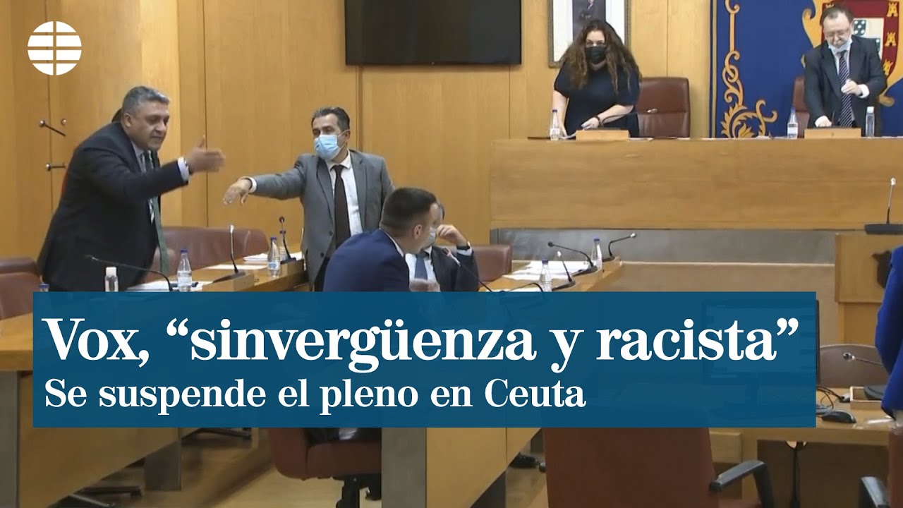 Los grupos parlamentarios de Ceuta afean a Vox su comportamiento y se suspende el Pleno