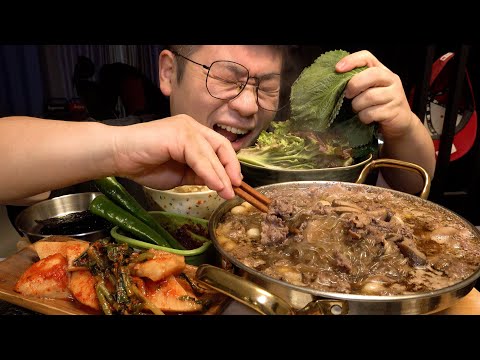 먹방창배 달달한 <strong>소불고기전골</strong> 뜨근뜨끈 오늘 딱임다 대박 레전드 먹방 Beef Bulgogi eatingshow realsound koreanfood Mukbang asmr