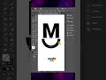 Adobe Illustrator Magic Tricks for Logo Design ⚡ #shorts
