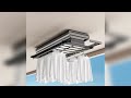 A must-have product #Lifting Balcony Drying Rack Automatic Home Foldable Retractable Laundry Intel