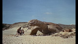 One Million Years B.C. (1966) Giant Tortoise Fight