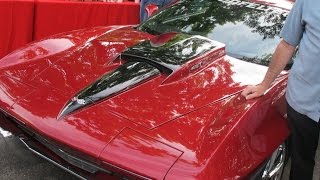 Ken Lingenfelter Creates A 1965 Vette Using A 2010 Zo6 Vette --Eyeson Design Bob Giles Newcarnews.tv