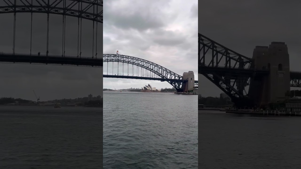 #sydney #harbourbridge #operahouse #travel #australiavlog #cruise #shorts