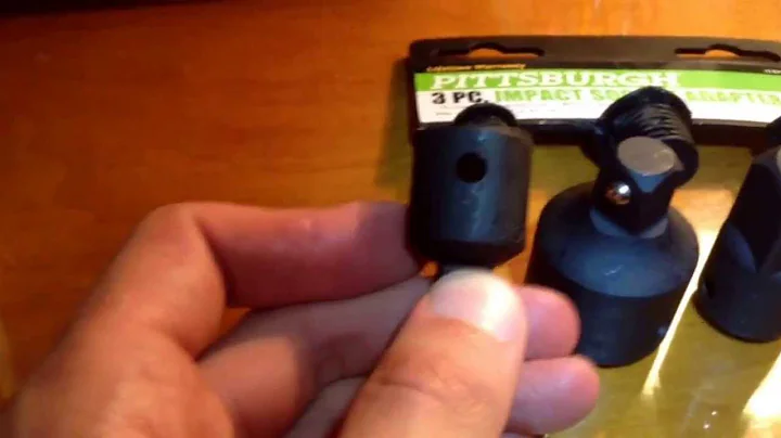 Harbor Freight 3 PC. Impact Socket Adapter Set Item# 67936