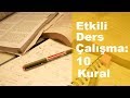 Nasıl Daha Verimli Ders Çalışırsın?