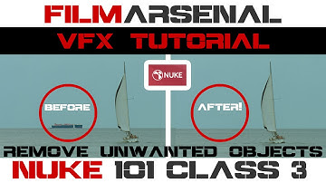 Nuke 101 Class 3 - Remove Unwanted Objects From Your Footage - Compositing Basics