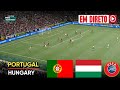 🔴EM DIRETO: Portugal x Hungria🏆 Eliminatórias do Mundial UEFA 2025 | Partida AO VIVO" PES eFOOTBALL