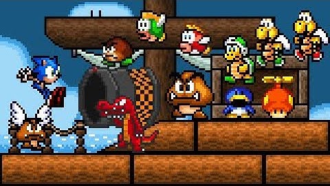 Super Mario Epic Adventure (SMBX 1.4.5) Level: Jib Jig 2. HD