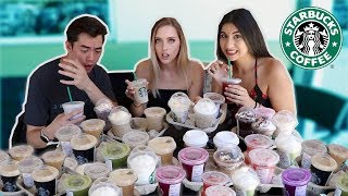 I Ordered EVERY DRINK on the STARBUCKS Menu (I'm broke!)