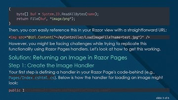 How to Return an Image in Razor Pages with a Handler