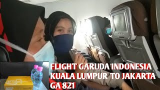 FLIGHT KUALA LUMPUR TO JAKARTA GA 821 16.07.2020