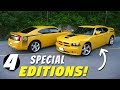 4 Special & Limited Edition Dodge Charger Models - RARE!