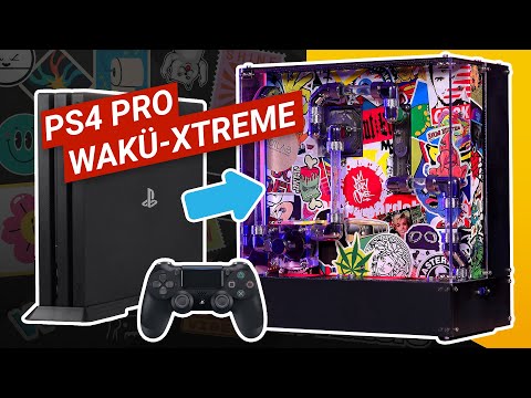 New Update Ultimatives Konsolen-Modding: eine Playstation 4 Pro auf Wasserkühlung