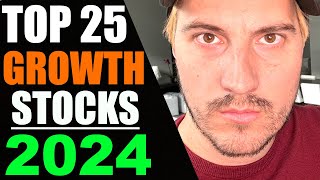 Top 25 Growth Stocks in S&P 500 to Buy 2024