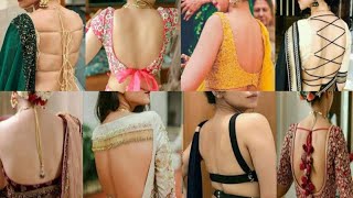 Beautiful Designer Backless Blouse Designs | Saree Blouse Backless Designs | Avnica Fashions