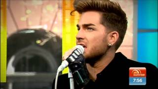 Miniatura del video "2015-08-03 Adam Lambert performing Ghost Town on Sunrise [Australia]"