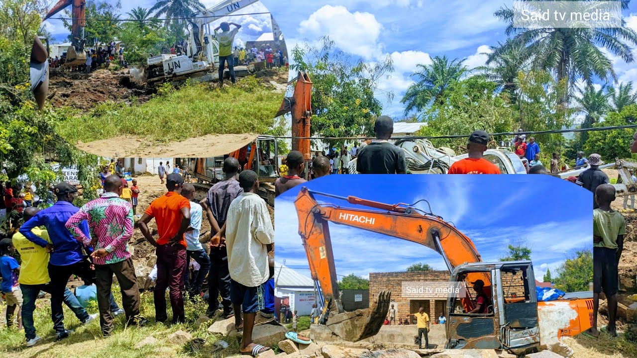 ANGALIA KWAMAKINI KILICHO TOKEA HAPA GARI LA MONUSCO LINATOLEWA KWENYE SHIMO